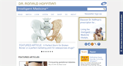 Desktop Screenshot of drhoffman.com