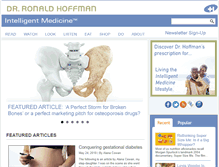 Tablet Screenshot of drhoffman.com